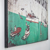 Texaco Marine Motor Oil Oversized Metal Sign